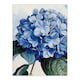 image 3 of Hydrangea Modernist Floral Calm Living Room Black Framed Wall Art Print A4