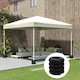 image 6 of Outsunny Set of 4 Canopy Tent Weight Sand Fillable Strong Plastic