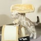 image 8 of PawHut Cat Tree Scratching Post Activity Centre Climber Hanging Ball Beige