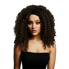 Fever Womens/Ladies Lizzo Wig - Dark Brown - One Size Brown | One Size