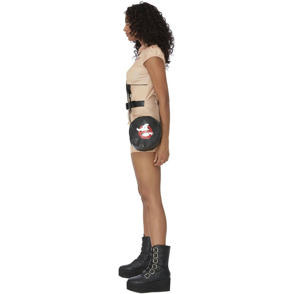 image 1 of Ghostbusters Womens/Ladies Costume Hotpants Set - Beige - 6 UK 6