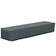 image 1 of Outsunny 200x73x35cm Rectangular Furniture Cover for Rattan Lounge UV Protection | Grey | Grey | 200cmx73cmx35cm