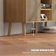 image 6 of HOMCOM Modern TV Cabinet Stand w/ Shelves & Drawers, Bedroom Brown
