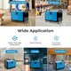 image 4 of COSTWAY 70L/Day Crawl Dehumidifier Commercial w/3 Modes Blue