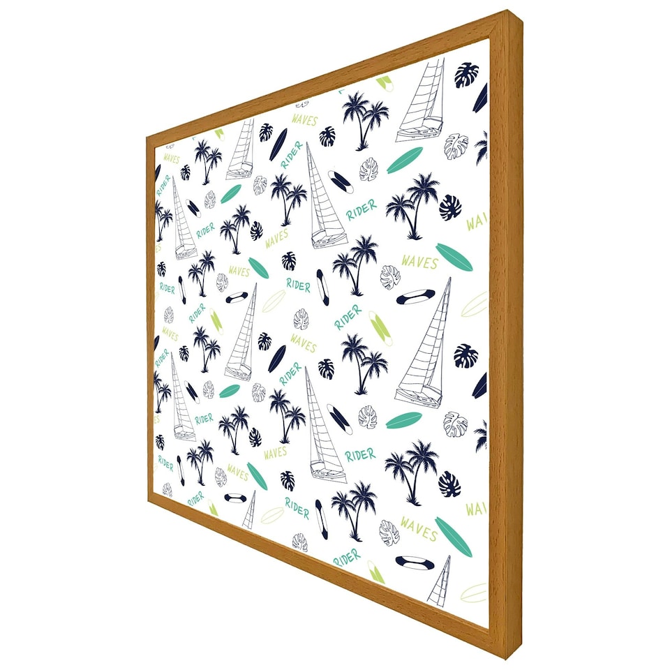 image 1 of Waves rider (Picutre Frame) Brown | S