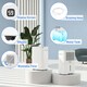 image 6 of HOMCOM 20L/Day Small Dehumidifier for Home Damp Laundry, with 24H Timer