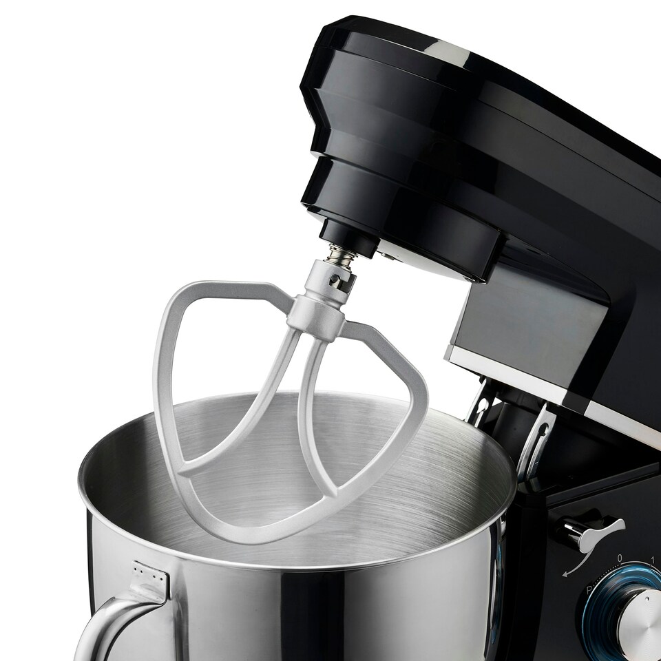 image 1 of Cooks Professional Stand Mixer | 1200W | 7 Litre Mixing Bowl | 8 Speed Settings | Black