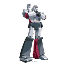 Megatron Transformers Animation Lifesize Cardboard Cutout 194cm