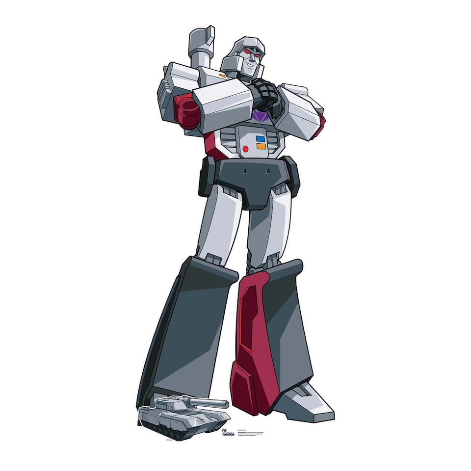 image 1 of Megatron Transformers Animation Lifesize Cardboard Cutout 194cm