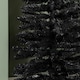 image 4 of 6ft (1.8m) Black Pencil Pine Artificial Christmas Tree with 321 Tips