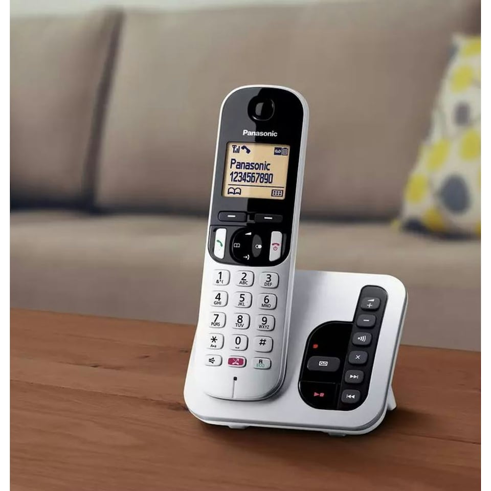 image 1 of Panasonic KX-TGC260ES Black Cordless Phone Single Handset