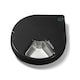 image 1 of Cat Mate Five-meal Automatic Pet Feeder with Stainless Steel Bowl Inserts (C500) - Anthracite Grey Grey