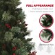 image 5 of HOMCOM 1.2m Prelit Christmas Tree with 100 Warm White LED Lights and 8 Modes
