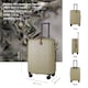 image 6 of Premium Medium Expandable 100% Makrolon PC Hard Shell Suitcase