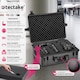 image 2 of Camera Case - ABS plastic shell, 4 thick foam inserts, snap closures, 35 litres | Black | black | L | 1