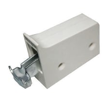 FittingsCo, Universal Cabinet Hanging Bracket, White, Single