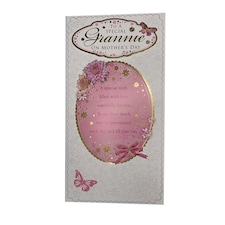 To A Special Grannie Butterfly Design Mother's Day Card