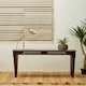 image 4 of Interiors by Premier Dark Sheesham Wood Console Table Brown