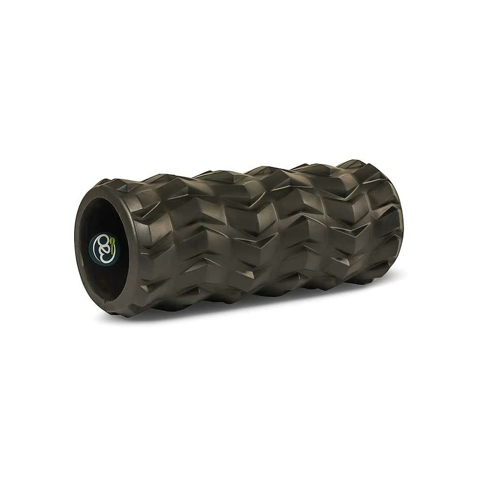 image 1 of Fitness Mad Unisex's Tread EVA Foam Roller, Black, 32 x 13.5 cm