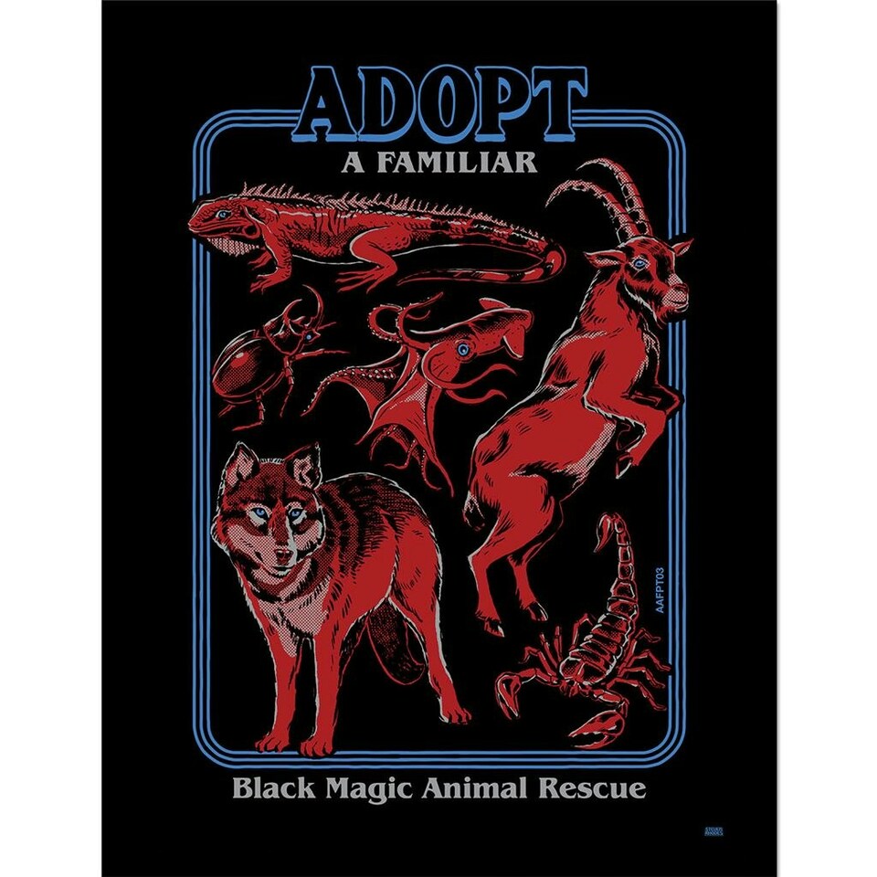 Steven Rhodes (Adopt A Familiar Part 3) Framed 30x40cm Print