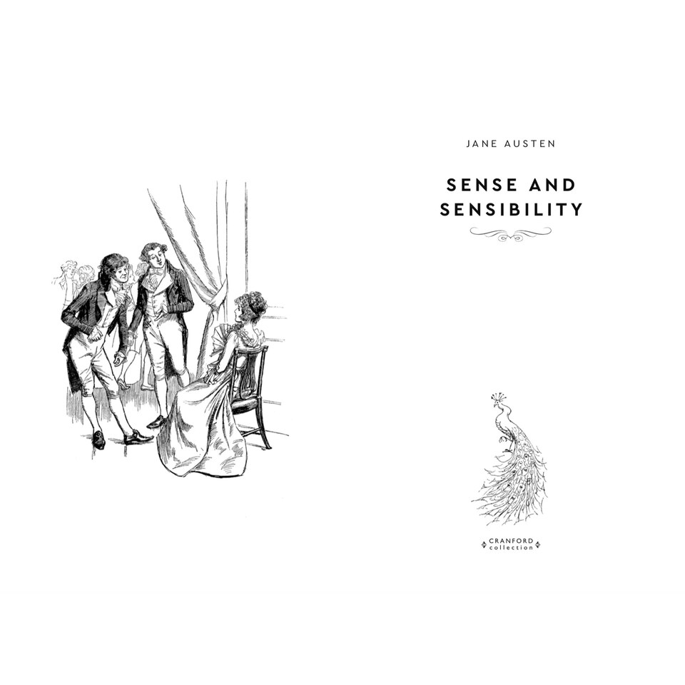 image 1 of Sense & Sensibility Cranford Collection Decorative Novel Special Edition