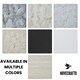 image 3 of NOVECRAFTO Vinyl Floor Tiles Self Adhesive – 12x12in Peel and Stick Flooring for Kitchen, Bathroom & Living Room – Beige Marble Flow Design Brown | 4.65 sqm