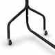 image 5 of 4ft Garment Clothes Rail Super Heavy Duty All Metal Black | Black
