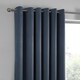 image 2 of Fusion Strata Eyelet Curtains Navy