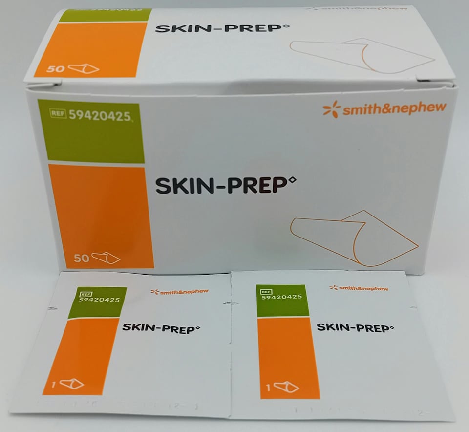 image 1 of Skin-Prep Wipes - Box of 50 - Protective Barrier Wipes