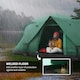 image 4 of Outsunny Outdoor  Camping Tent For 5-6 W/ Bag, Fibreglass & Steel Frame