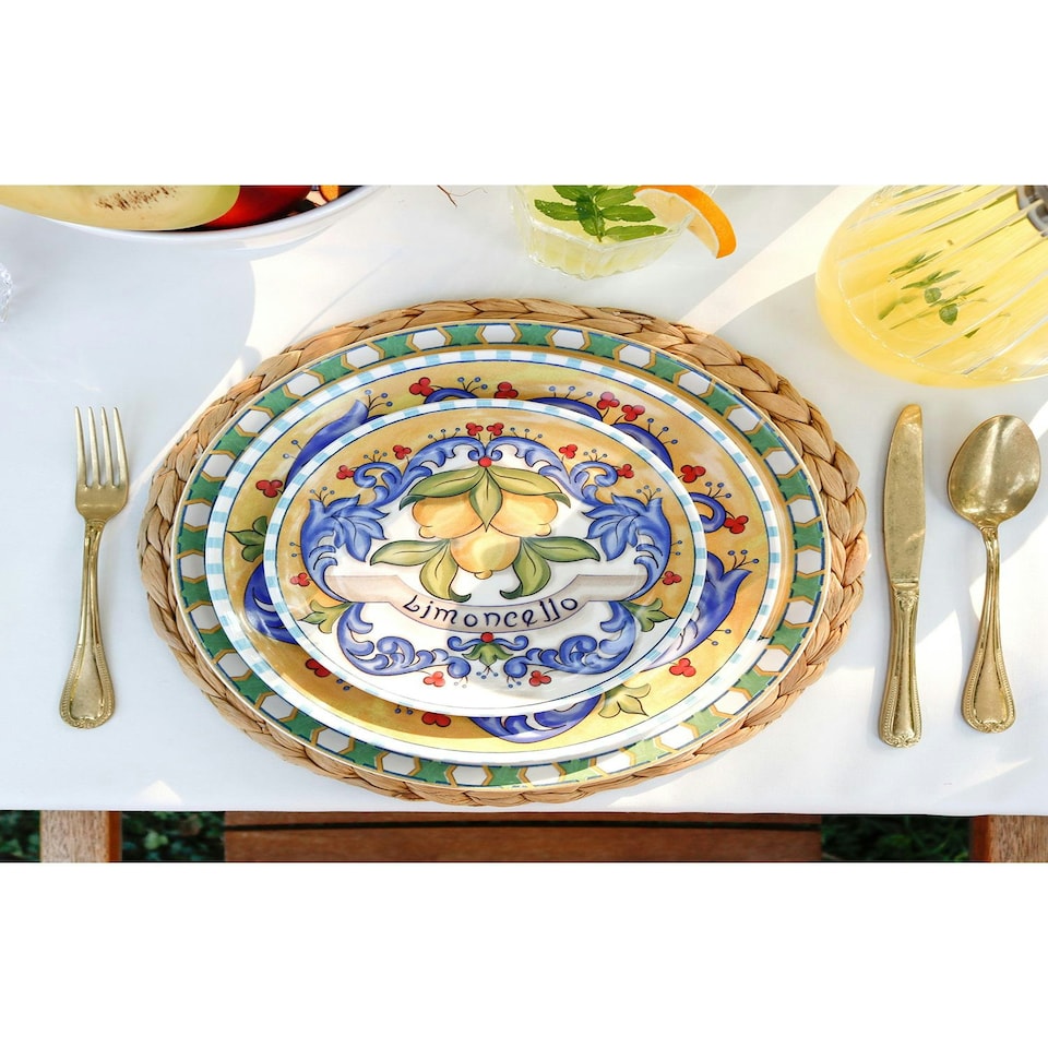 image 1 of Limoncello Collection Side Plates, Set of 6