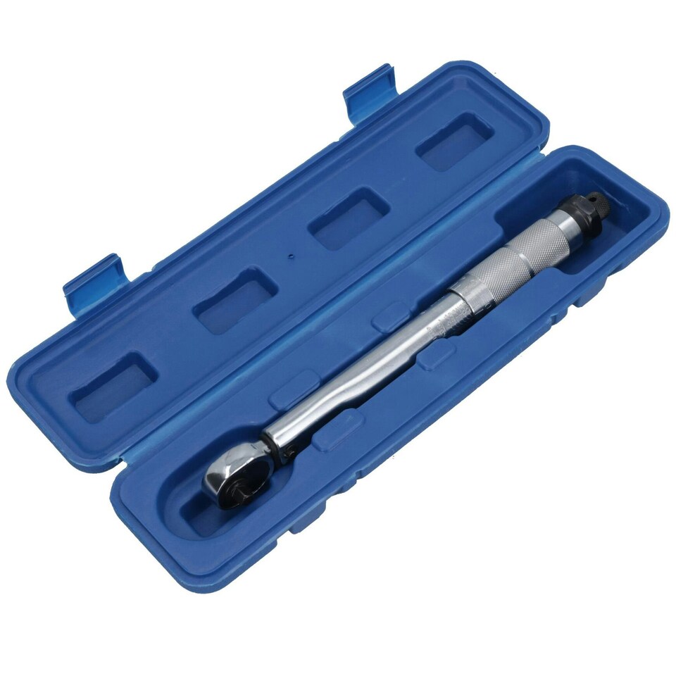 image 1 of 1/4in. Drive Calibrated Torque Wrench Ratcheting Ratchet 2Nm - 24Nm
