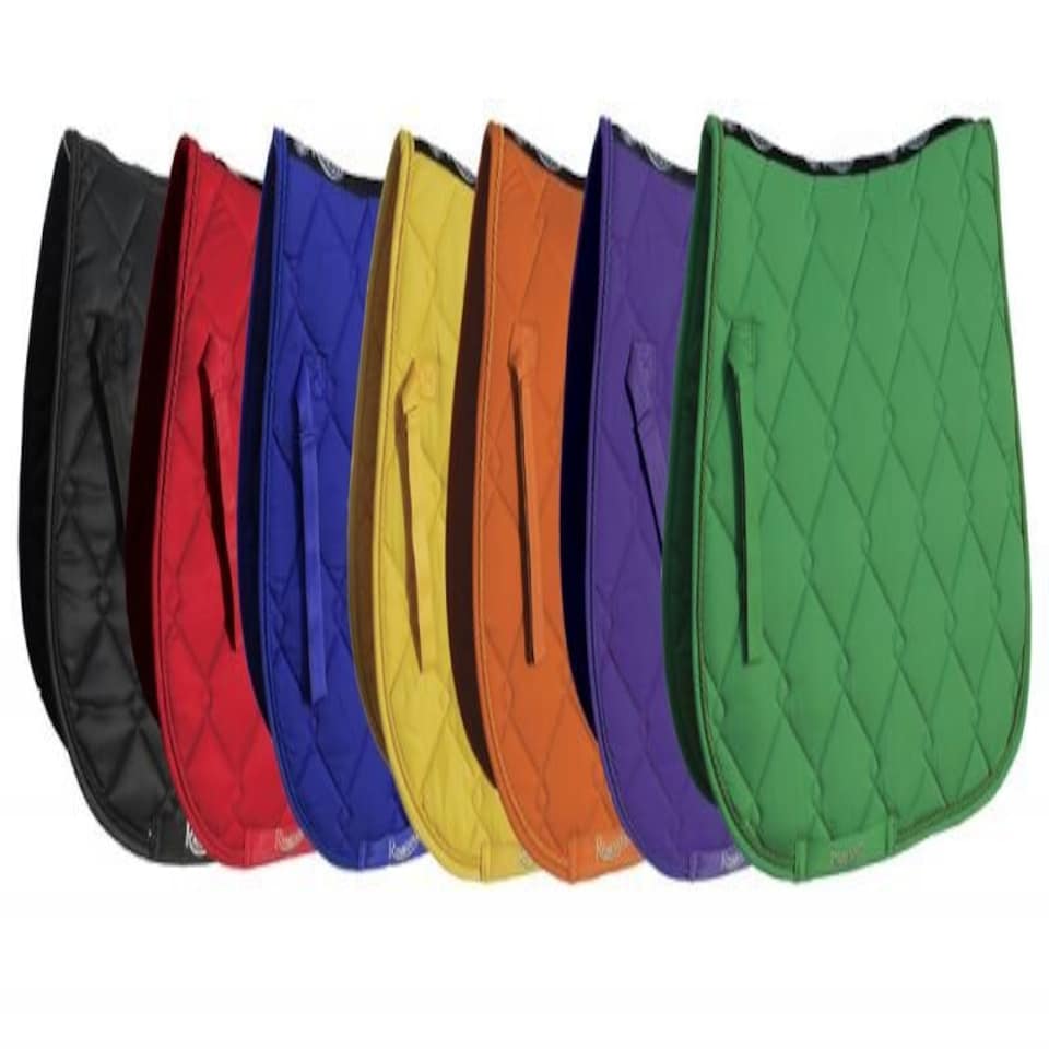 image 1 of Rhinegold Elite Diamond Saddle Pad Black | Size: Cob
Colour: Black