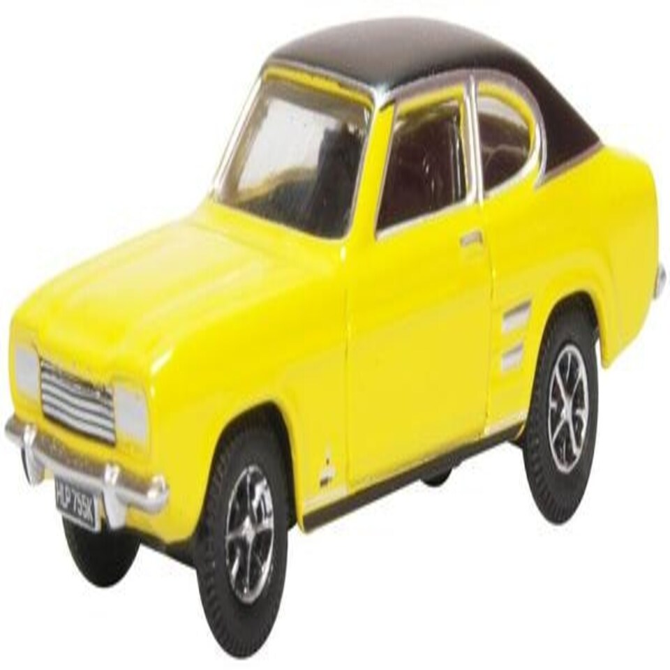 Oxford Diecast Ford Capri MkI Maize Yellow