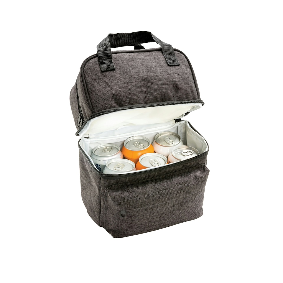 image 1 of XD Collection 8L Cooler Bag - Grey - 28cm x 25cm x 16cm Grey | 28cm x 25cm x 16cm