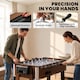 image 6 of SPORTNOW 3 in 1 Reversible Multi Game Table with Lockable Wheels and Shelf