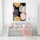 image 2 of Hexagon trending (Canvas print) 45cm x 45cm