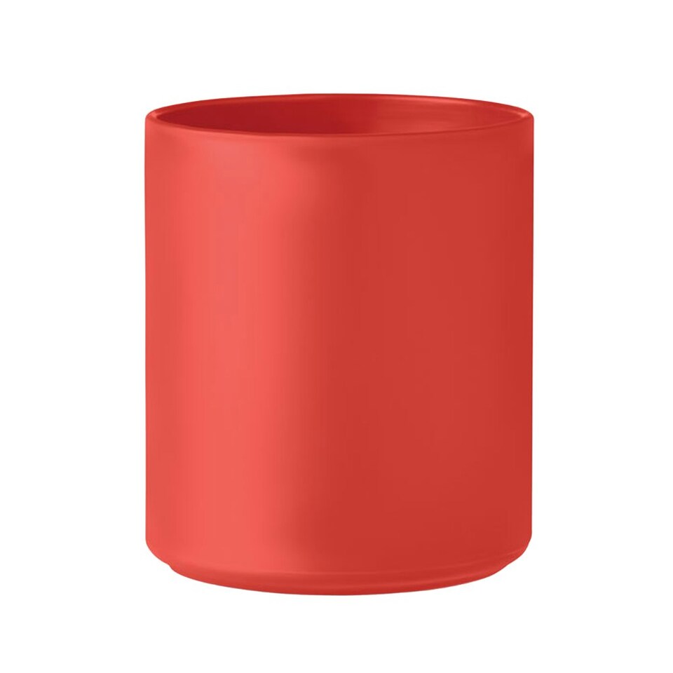 image 1 of MidOcean Monday Reusable 300ml Mug - Red - One Size
