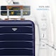 image 4 of 55x40x20cm Ryanair (Priority) TUI, Carry on Cabin Suitcase Hard Shell Approved for 60+ Airlines Blue | Navy/Tan | Cabin Bag