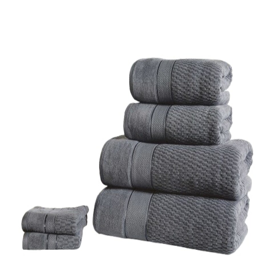image 1 of Royal Velvet Pure Cotton Bath Towels Super Soft and Absorbant Blue | Bath towel