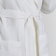 image 5 of Martex Linen Bathrobe Small White