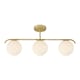 image 2 of Nordlux Grant Indoor Ceiling Light Brass Glass E14 Hand Blown Glass - Mains Powered, IP20 | Gold