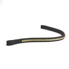 Shires Velociti Rapida Clincher Browband Black | Size: X-Full
Colour: Black/Silver
