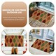 image 6 of Marco Paul Multicoloured Autumn Leaves Coir Doormat 75x45cm Seasonal Entrance Mat