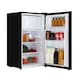 image 2 of Cookology UCIB80 Under Counter Freestanding Fridge in Black - 80 Litre Capacity - Adjustable Temperature Control & Legs - Reversible Door and Ice Box