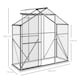 image 5 of Outsunny 6 x 2.5ft Polycarbonate Greenhouse Aluminium Green House