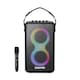 image 1 of GEEPAS Karaoke Machine RGB Lights Bluetooth Speaker With Mic Black