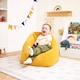 image 2 of Kids High Rest Beanbag Corduroy Yellow | Yellow | Ochre | 1