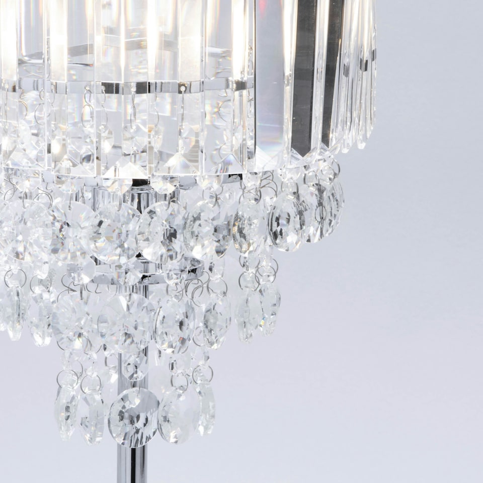 image 1 of BHS Paladina Table Lamp, Chrome