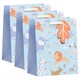 image 1 of Multipack of 3 Medium Gift Bags | Party Bags for Presents | New Baby Boy | For Parents | Cute Animals Design Blue